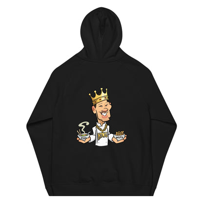 Pho King Nuts Unisex eco raglan hoodie