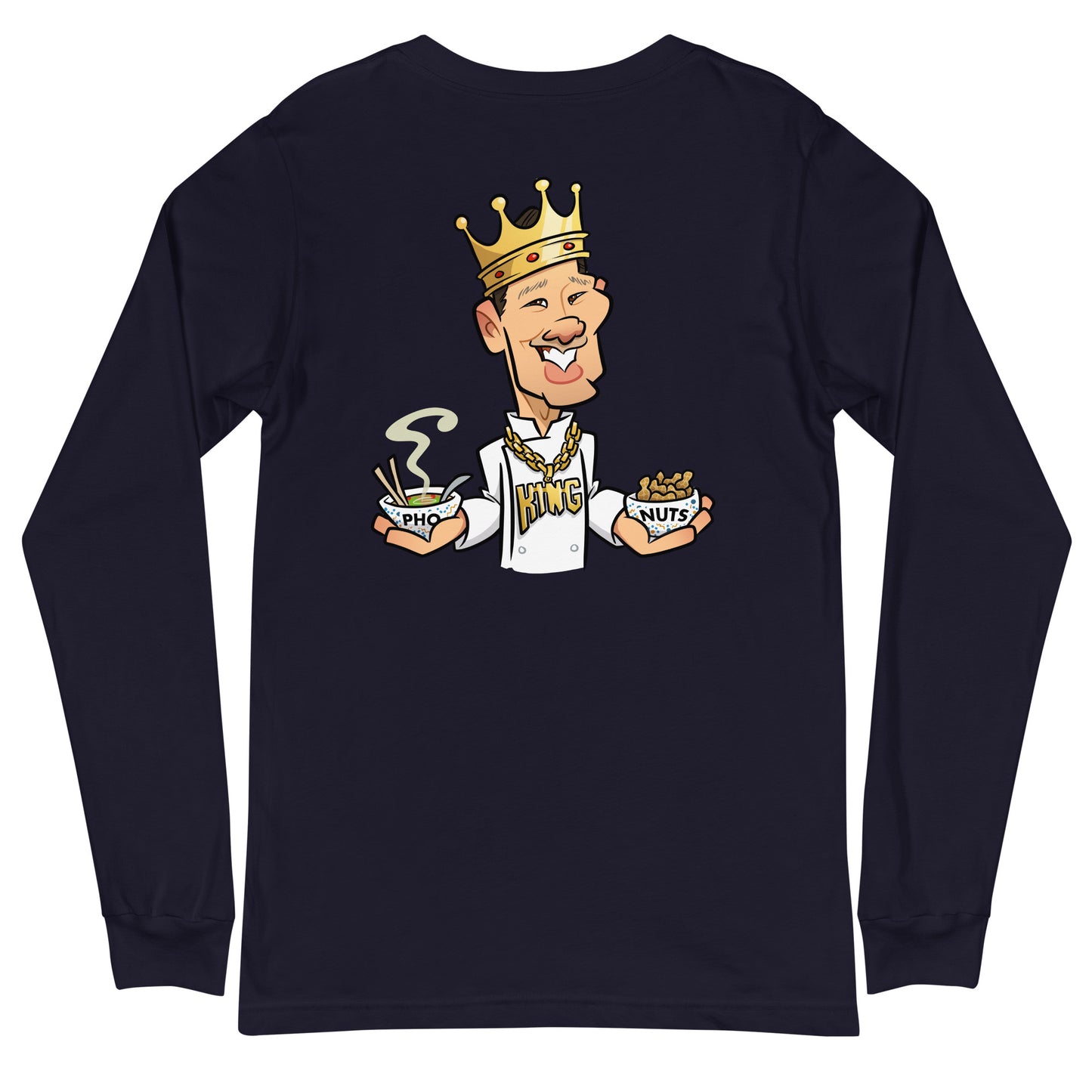 Pho King Nuts Unisex Long Sleeve Tee