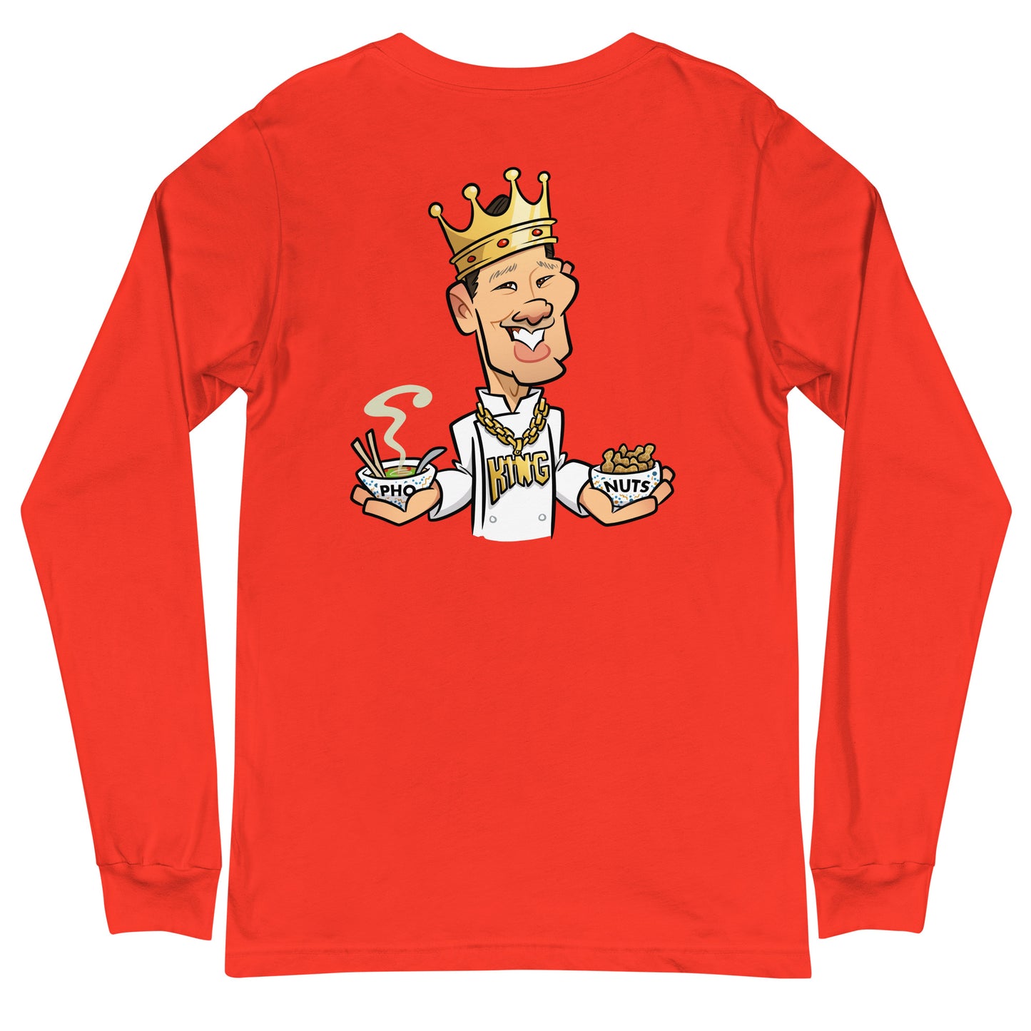 Pho King Nuts Unisex Long Sleeve Tee