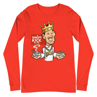 A Swift Kick in the Pho King Nuts Unisex Long Sleeve Tee