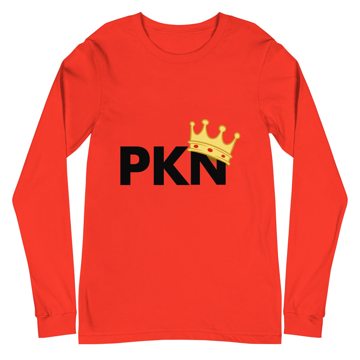 Pho King Nuts PKN Crown Logo Unisex Long Sleeve Tee