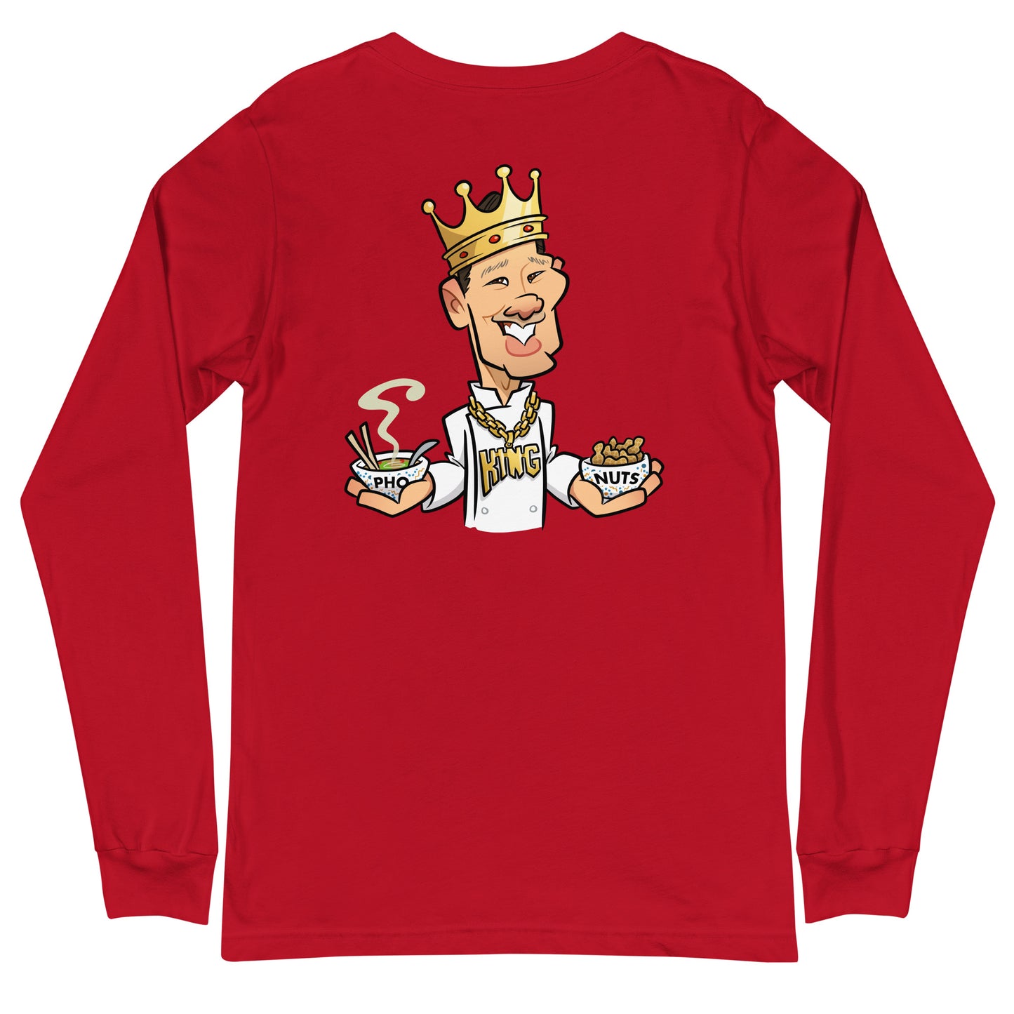 Pho King Nuts Unisex Long Sleeve Tee