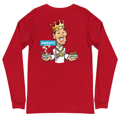 Sweaty Pho King Nuts Unisex Long Sleeve Tee