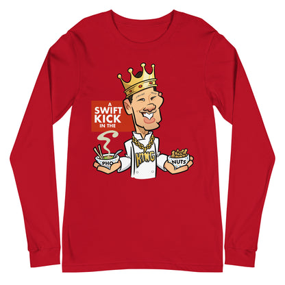 A Swift Kick in the Pho King Nuts Unisex Long Sleeve Tee