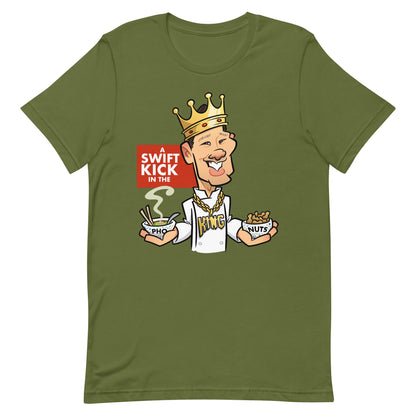 A Swift Kick in the Pho King Nuts Unisex t-shirt